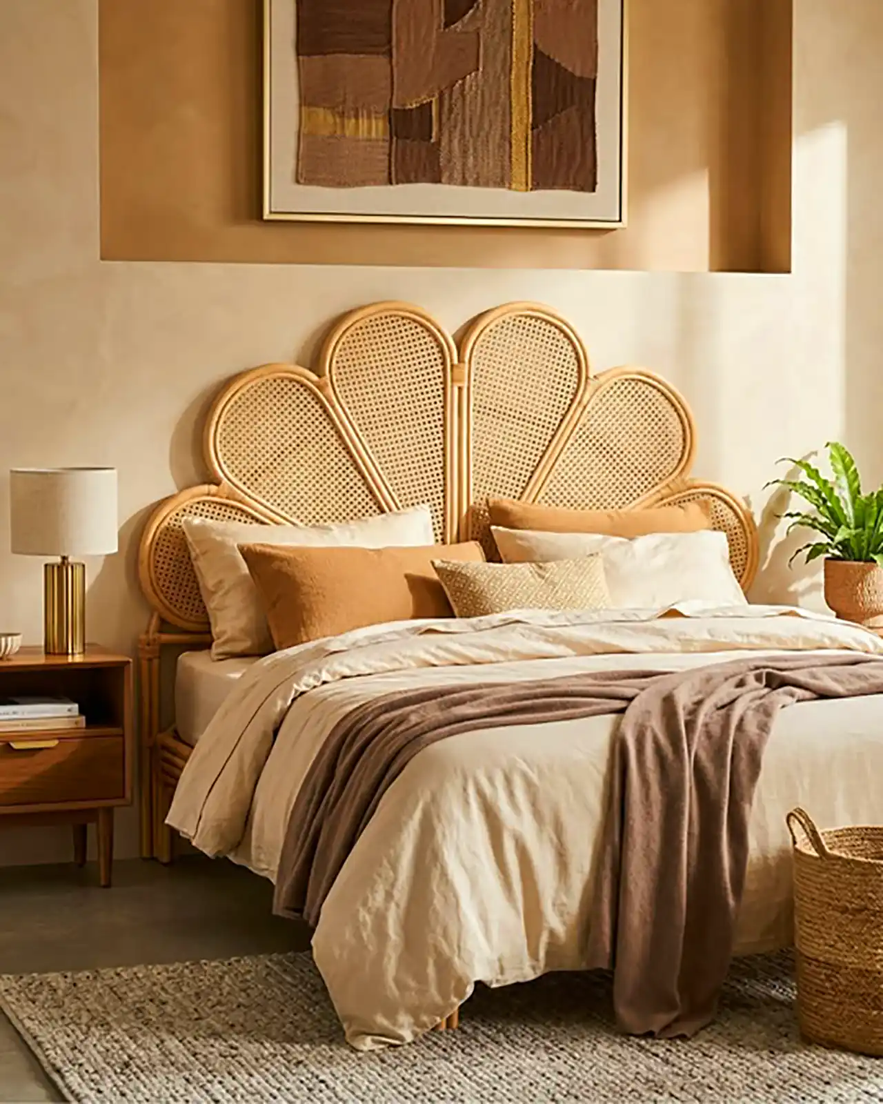 مدل تخت خواب دونفره شیک تاجدار