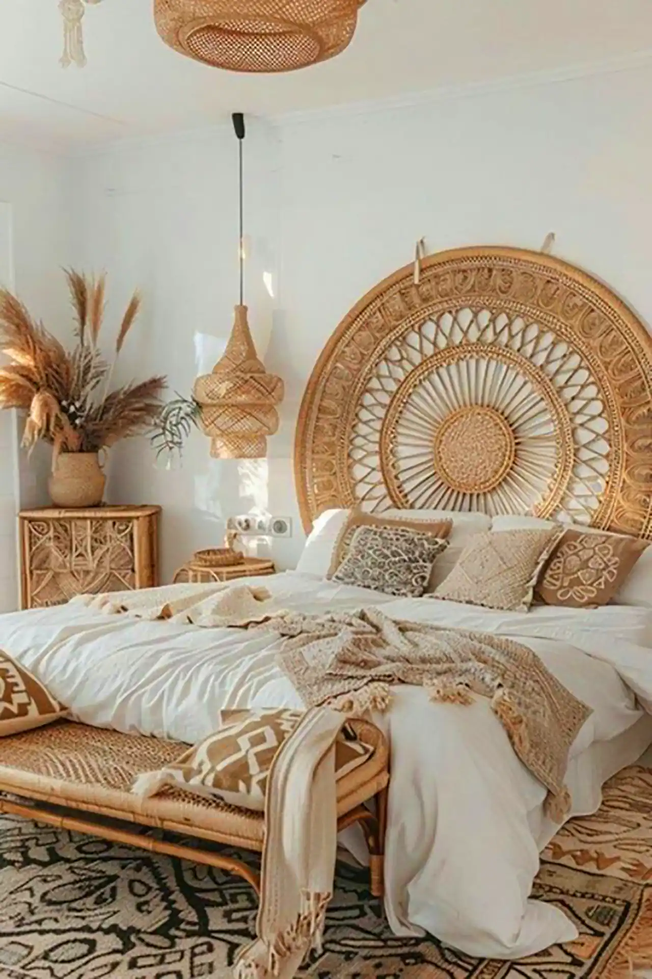 مدل تخت خواب دونفره شیک تاجدار