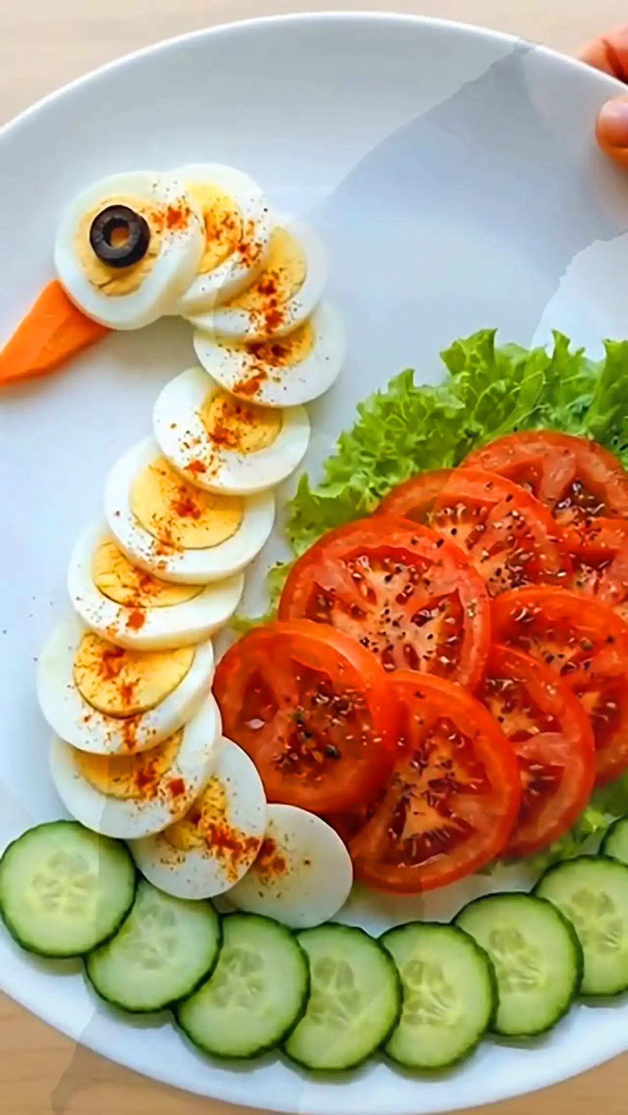 سرو تخم مرغ آبپز پارت 2