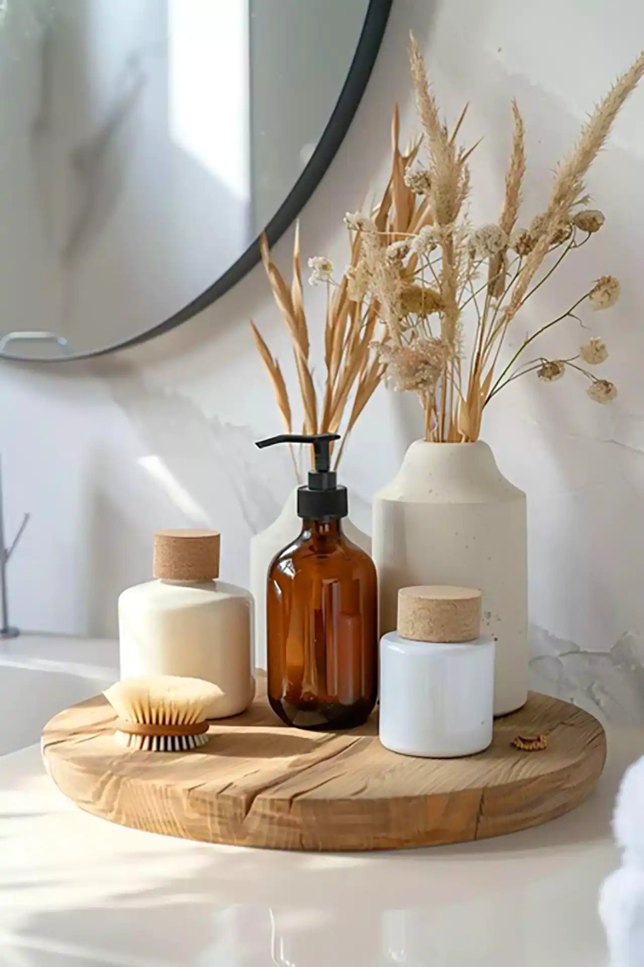 سینی تزئینی برای سرویس بهداشتی 