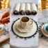 ست شیک چایخوری لوکس با طراحی های خاص برای میزهای پذیرایی مدرن