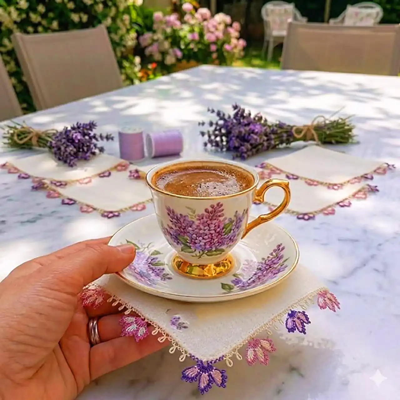 ست شیک چایخوری لوکس