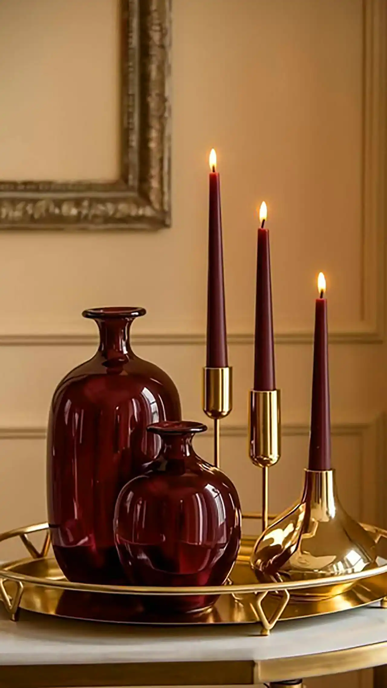 گلدان مینیمال دکوری 
