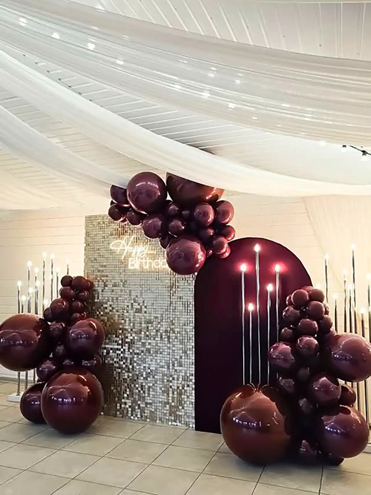 بادکنک آرایی شیک و خاص 