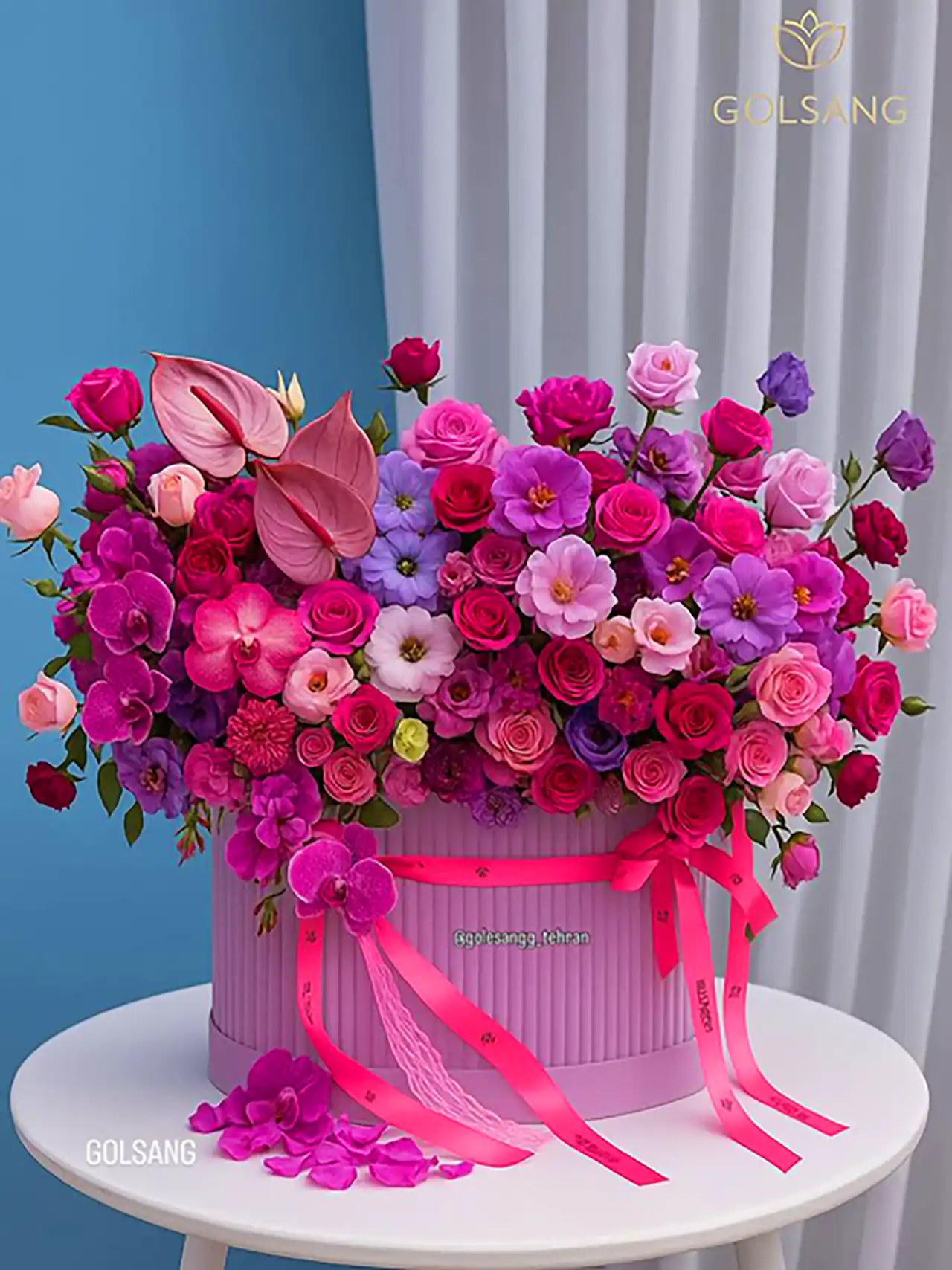باکس گل شیک برای خواستگاری 
