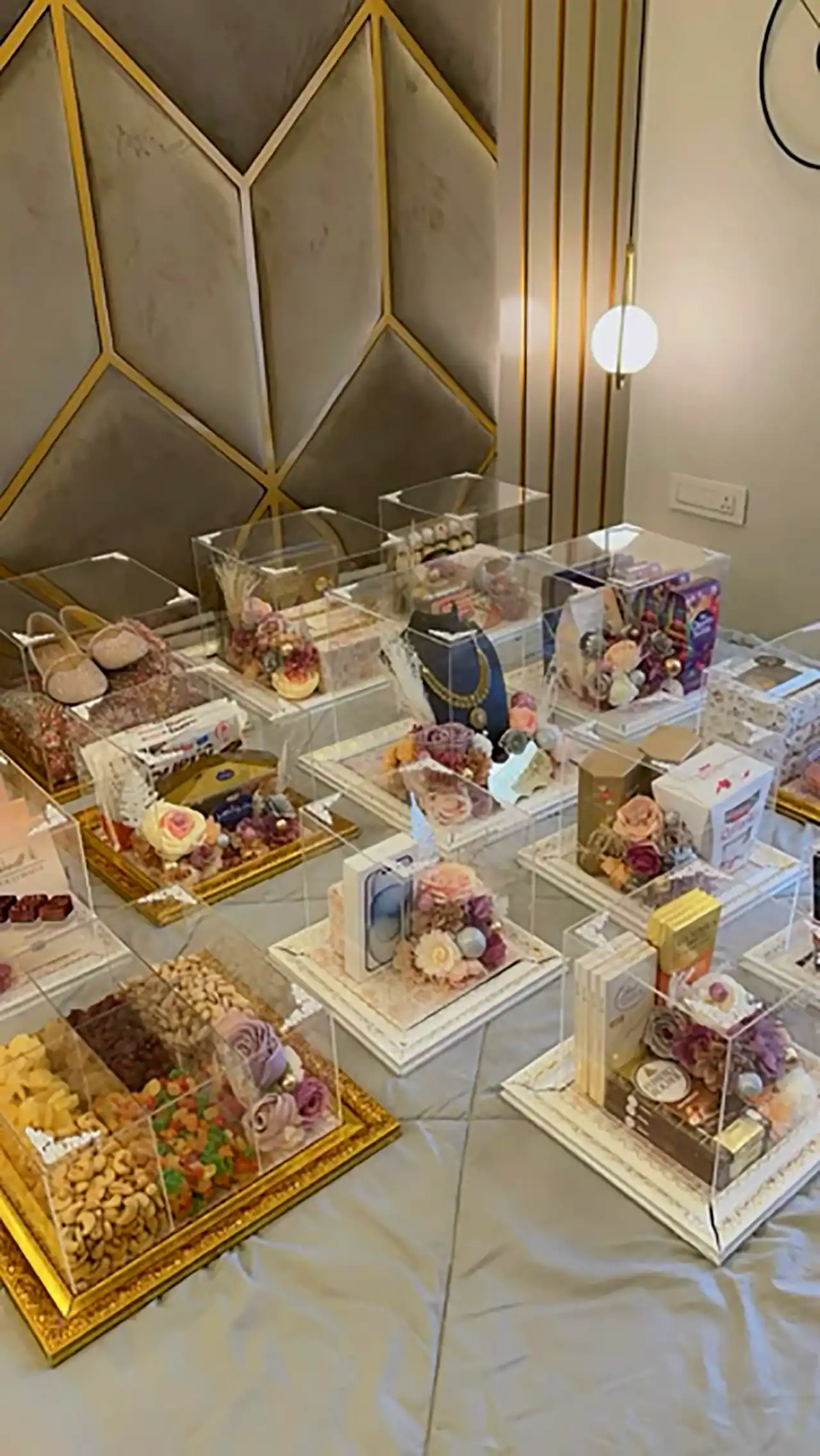 چیدمان خاص وسایل برای حنابندون
