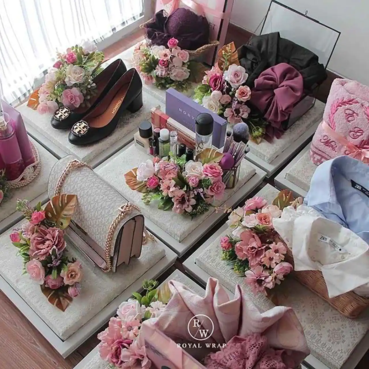 چیدمان خاص وسایل برای حنابندون