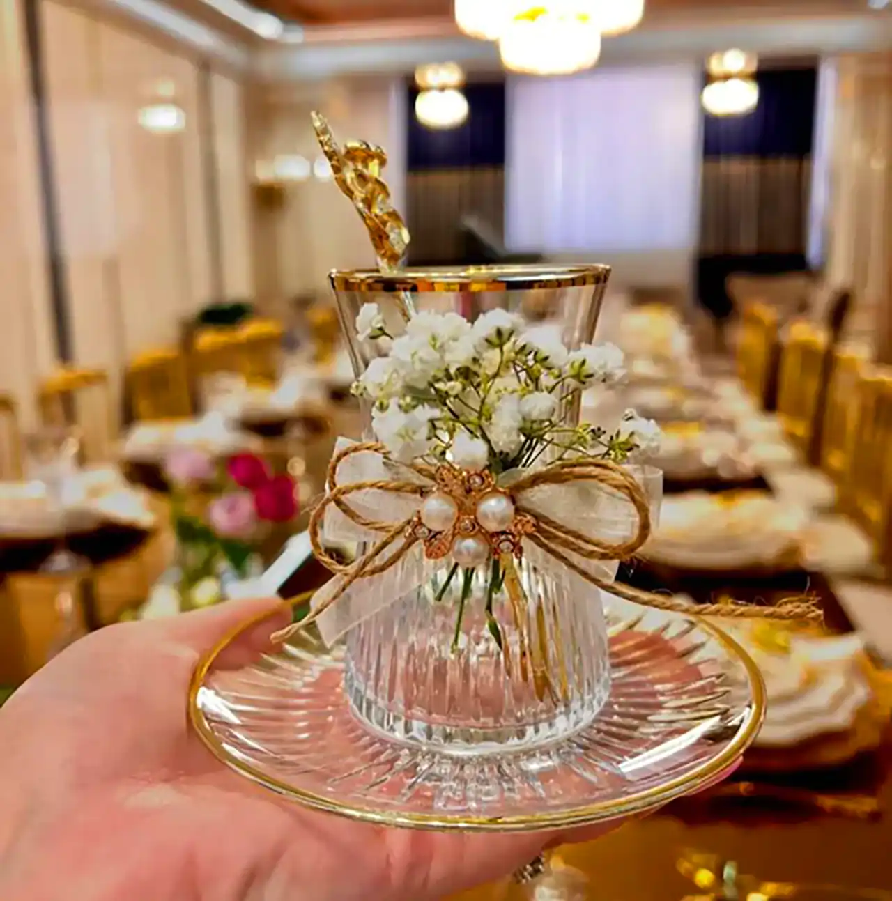 دیزاین سینی چای برای خاستگاری 