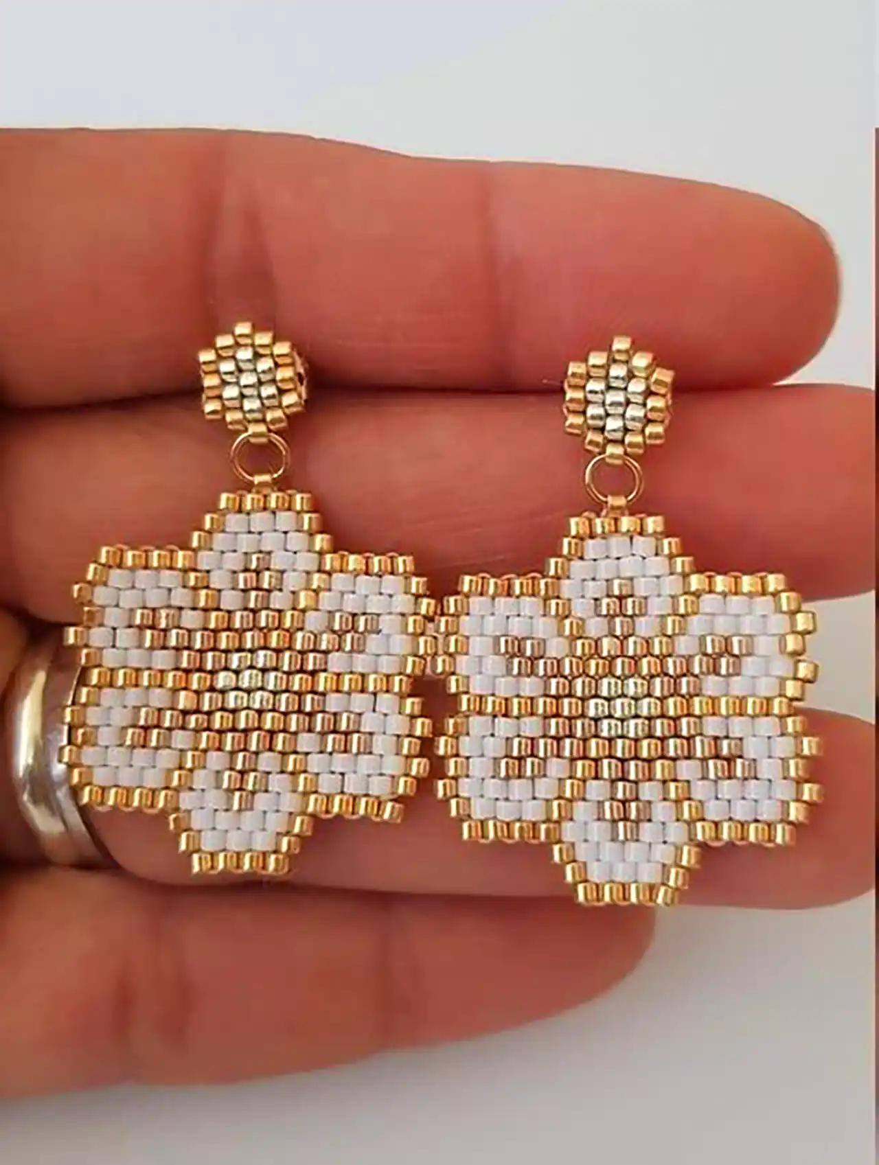 گوشواره میوکی رنگی