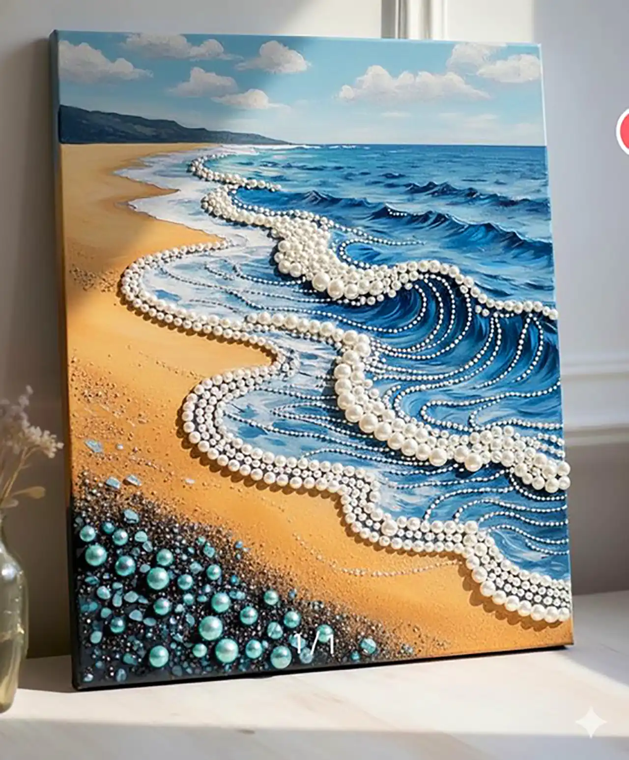مدل تابلو دکوری مرواریدی