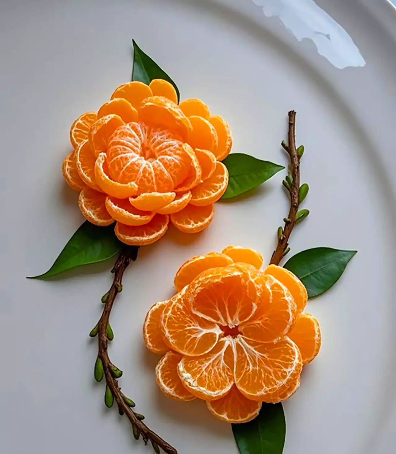 میوه آرایی ژورنالی برای مهمانی