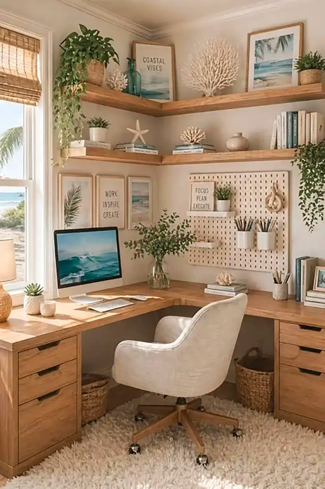 میز شیک برای کنج اتاق 
