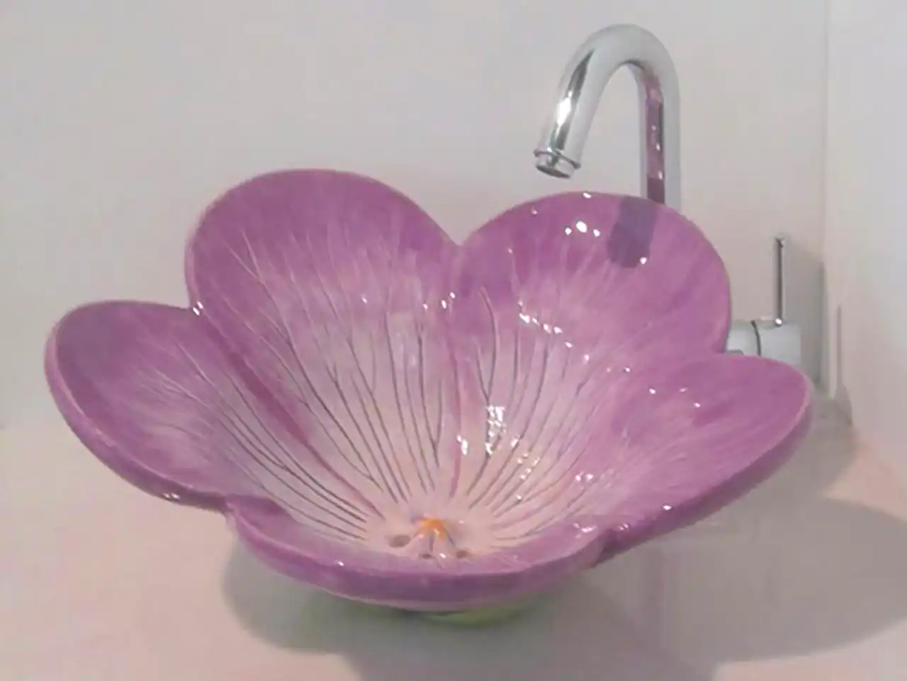مدل روشویی خاص طرح گل