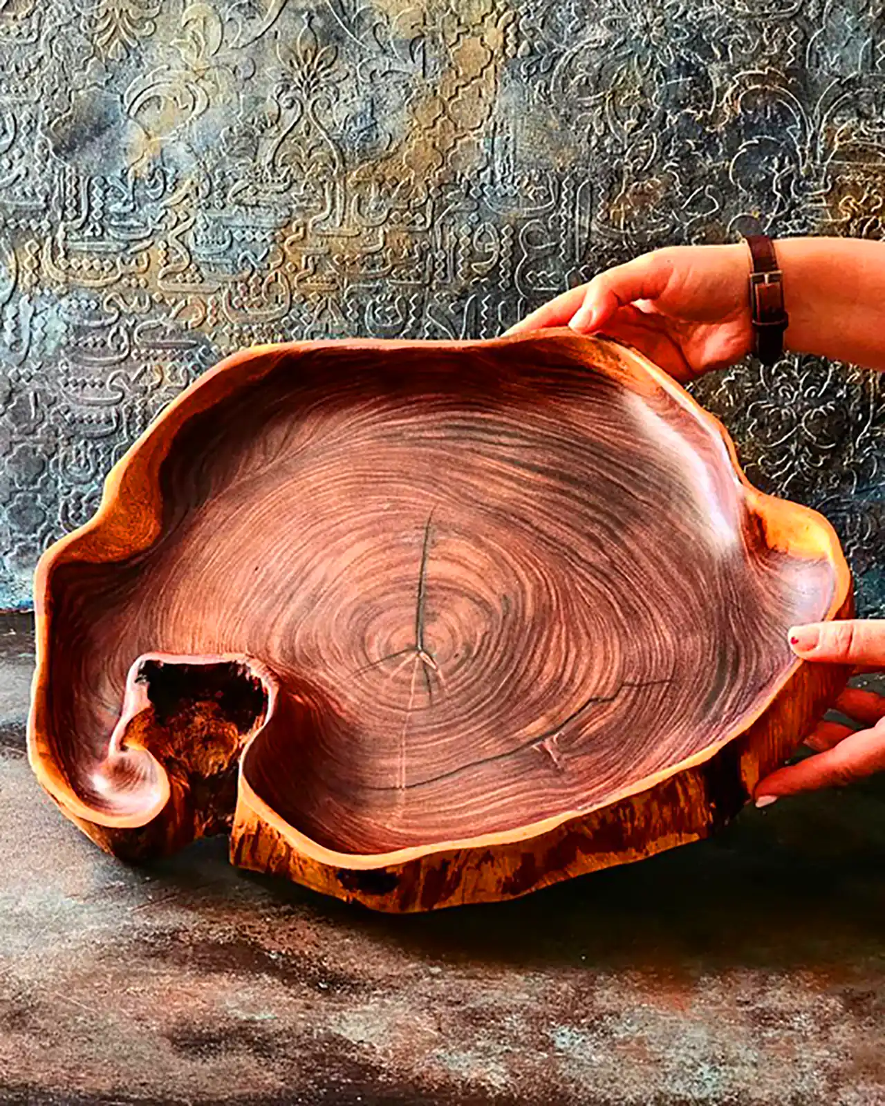ظروف چوبی خاص پذیرایی