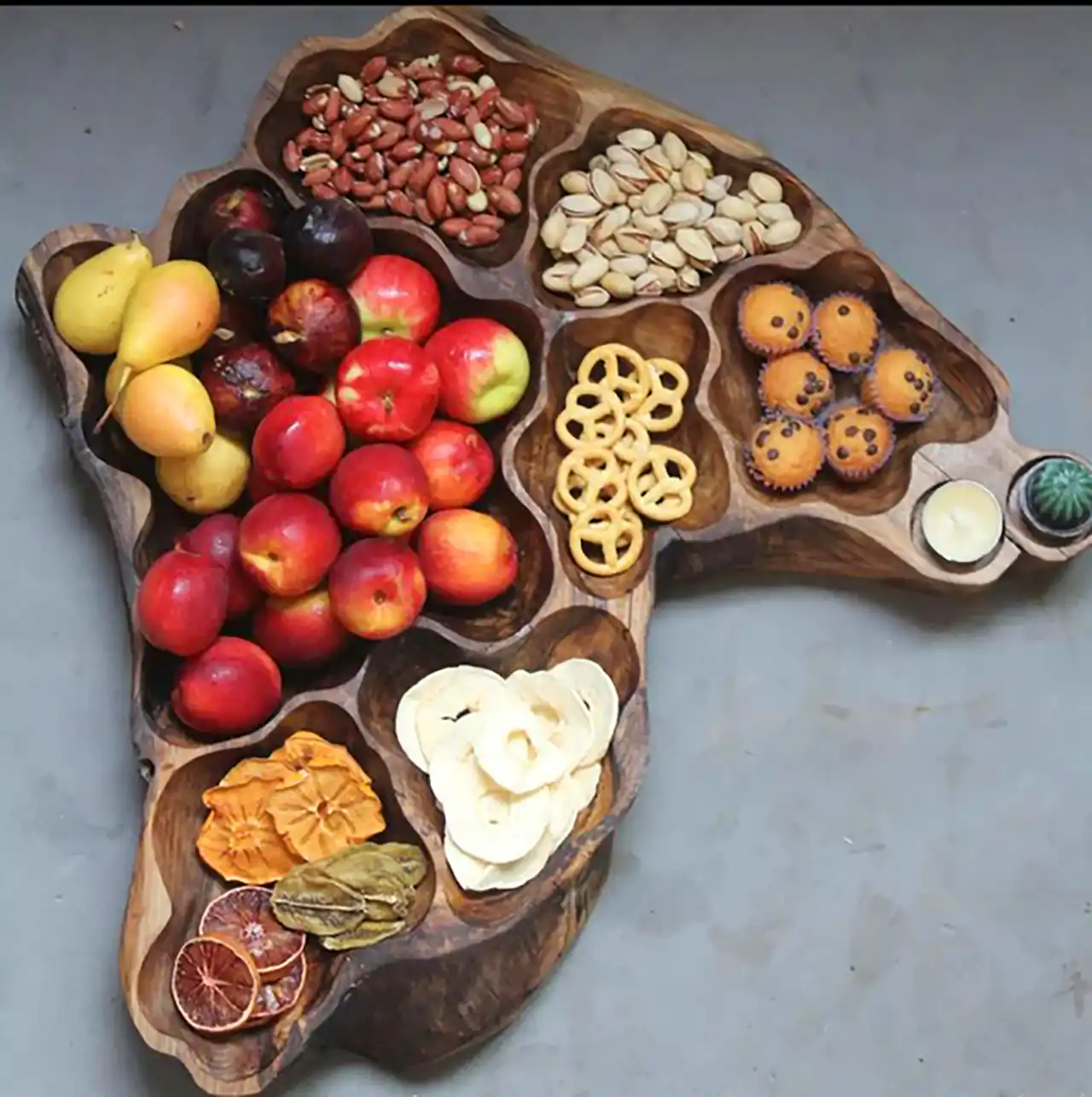 ظروف چوبی خاص پذیرایی