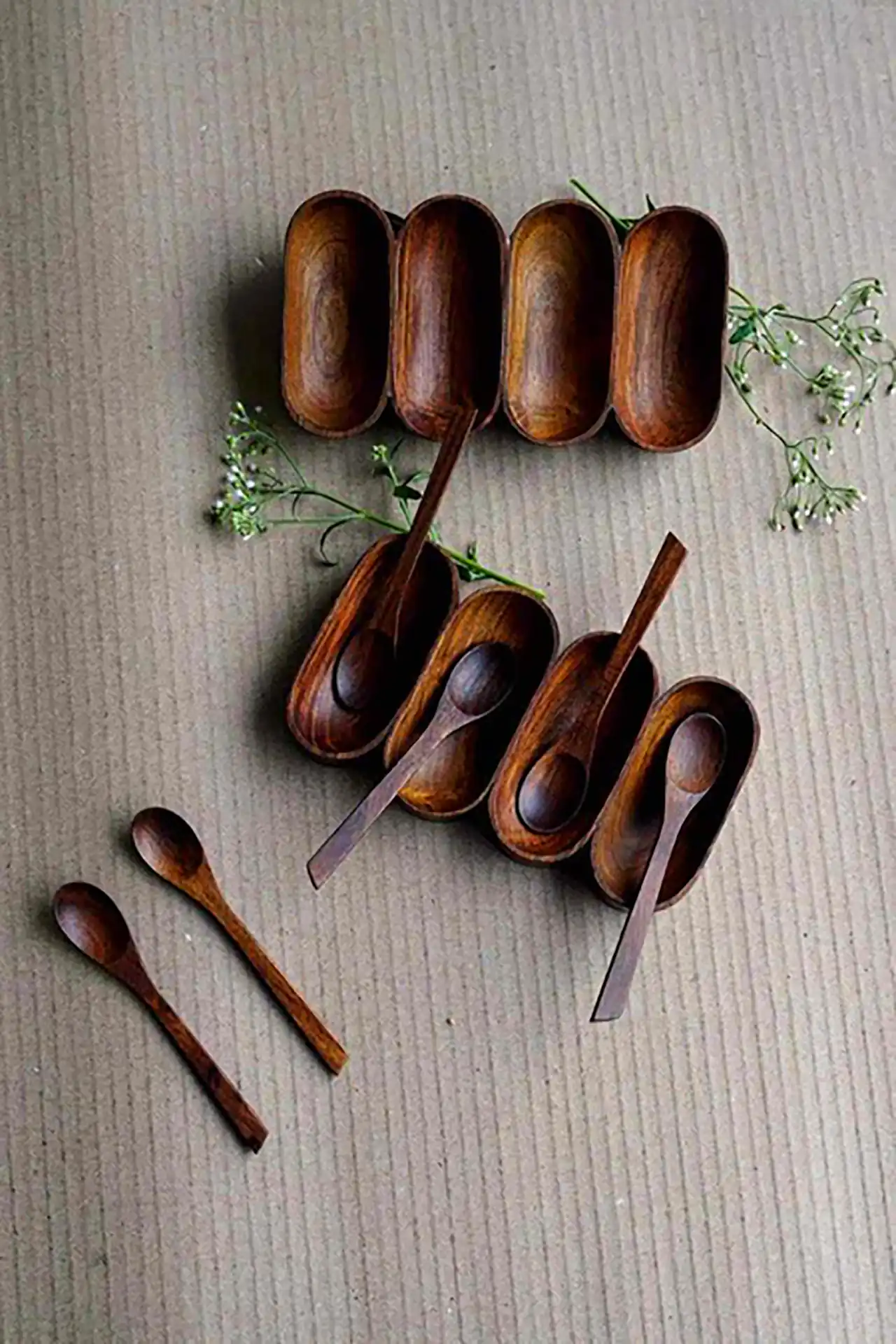 ظروف چوبی خاص پذیرایی