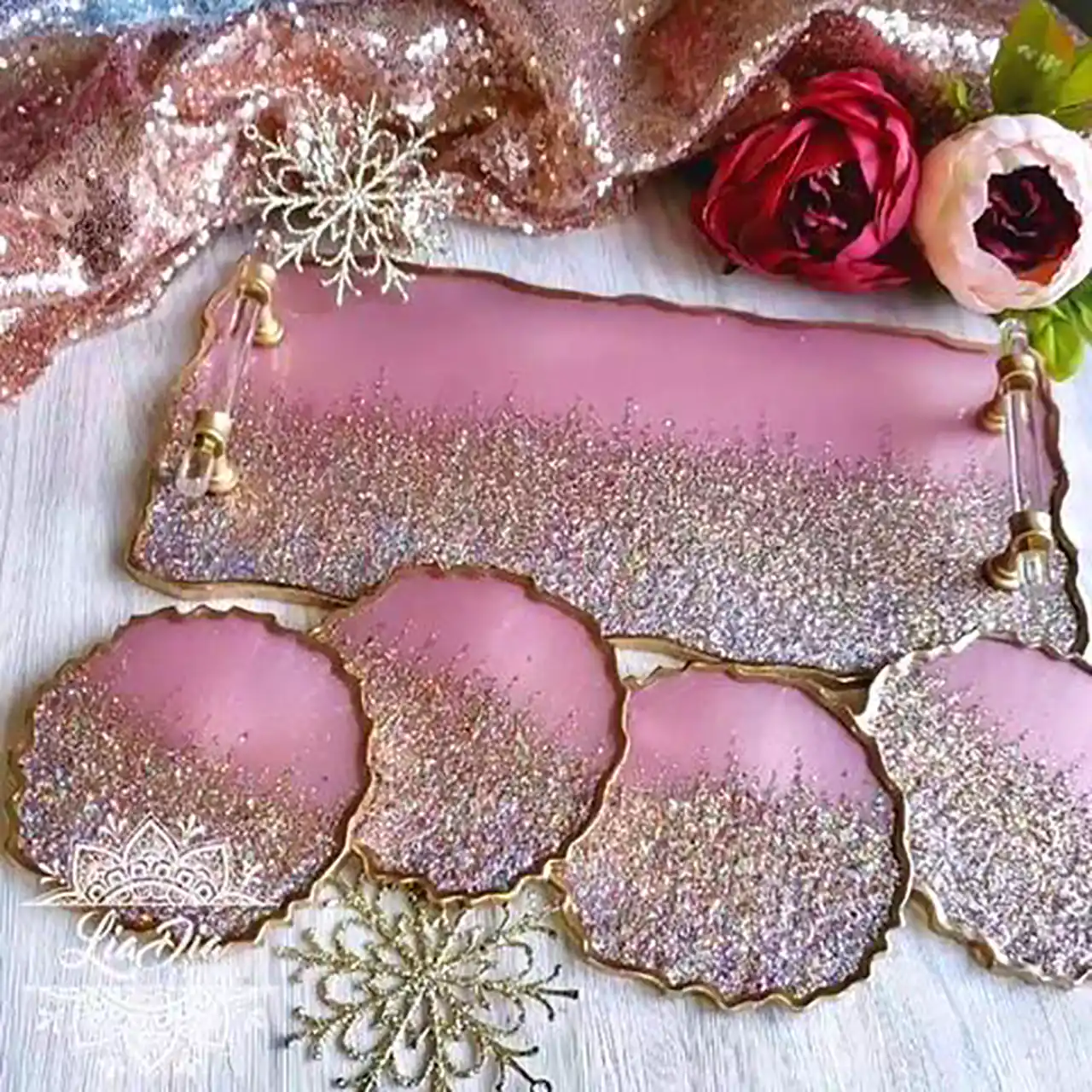ظروف پذیرایی شیک رزینی