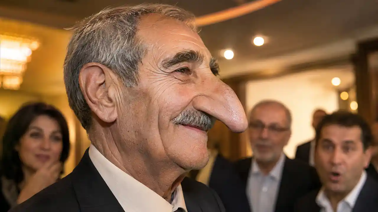 بلندترین بینی جهان را ببینید؛ رکورد عجیبی که ۲۰ سال دوام آورد